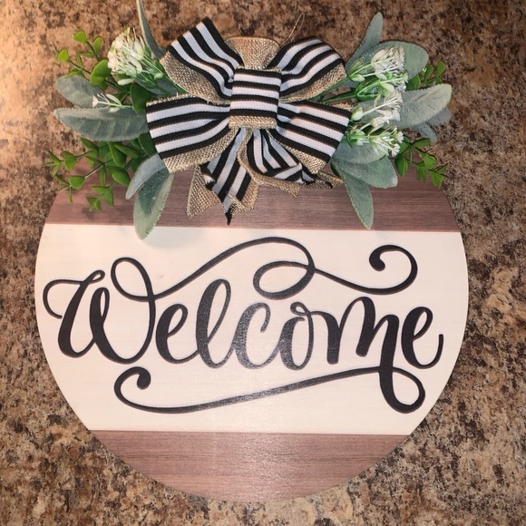 Unbranded Other - Black and White Striped Decor Accents